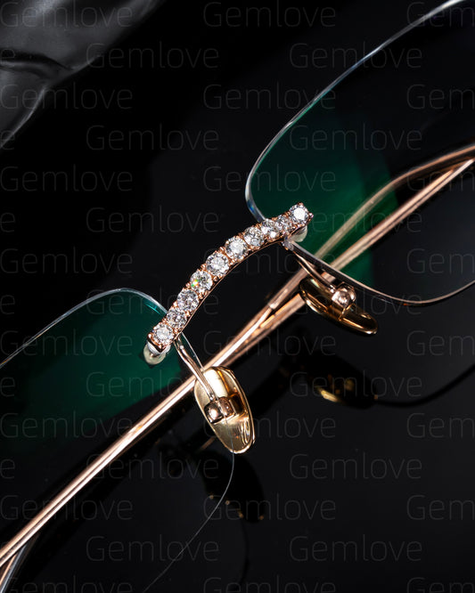 9K/10K/14K/18K gold Glasses