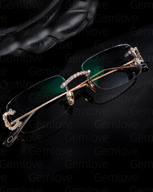 9K/10K/14K/18K gold Glasses