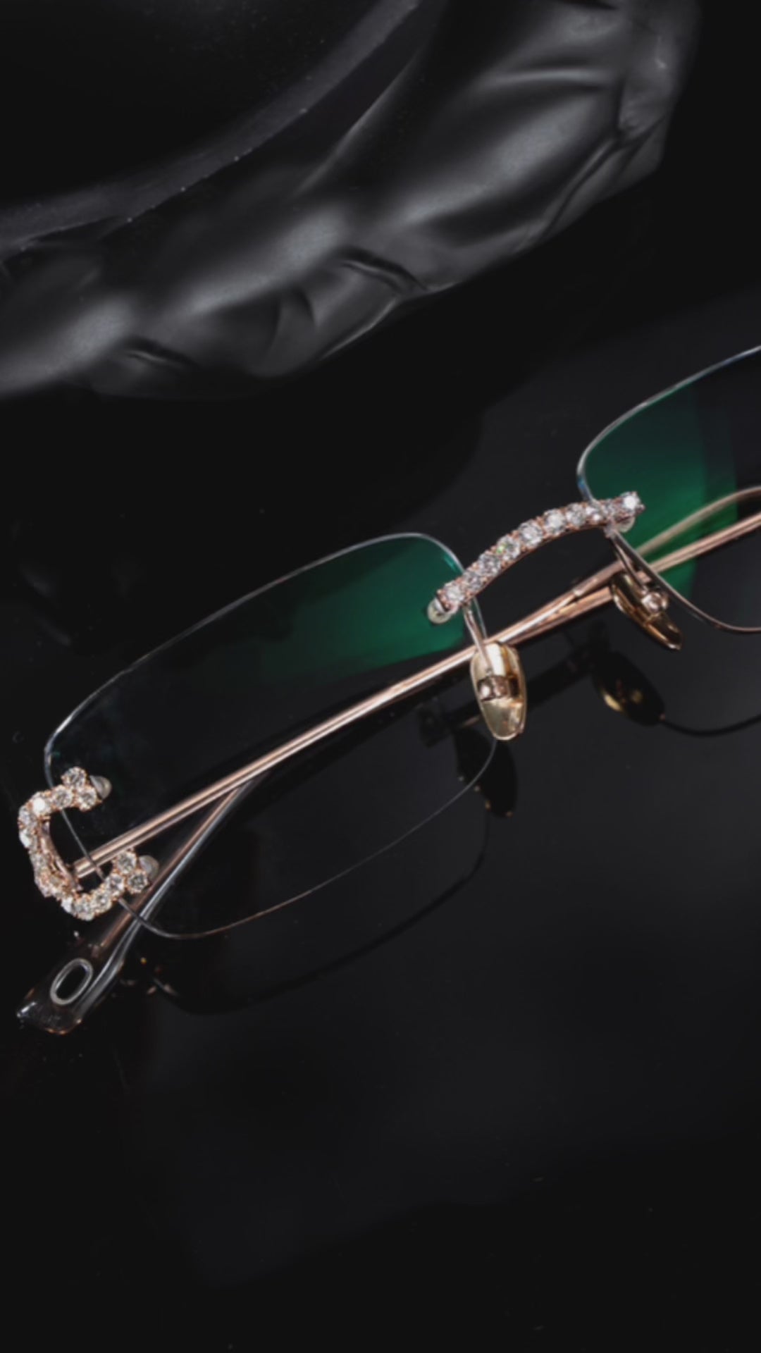 9K/10K/14K/18K gold Glasses